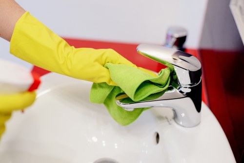 Carpet cleaning team using eco-friendly equipment in Fortis Green