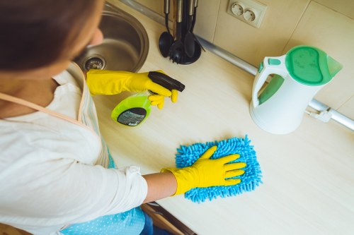 Low-carbon service van used by Fortis Green Carpet Cleaners