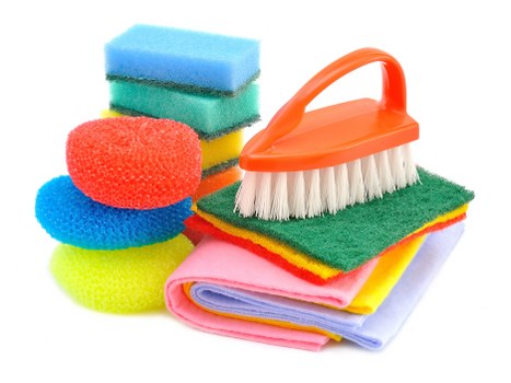 Carpet cleaning preparation in a Fortis Green living room